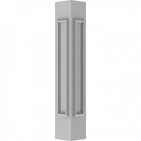 FiberThane Newel Post: 8 x 48 - Corner Panel