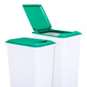 Lid for 35-Quart Plastic Waste Container Green.            