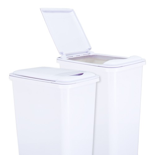Lid for 35-Quart Plastic Waste Container White.            