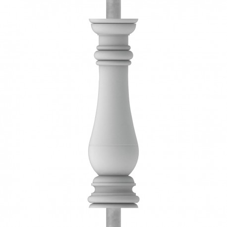 "FiberThane®: 5""W x 18""H Bradford Baluster Style N "