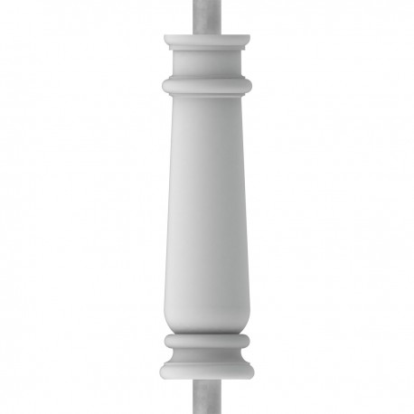 "FiberThane®: 5""W x 18""H Wellington Baluster Style N  "