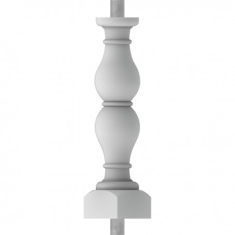 "FiberThane®: 5""W x 21""H Avalon Baluster Style L "