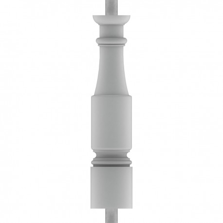 "FiberThane®: 5""W x 23""H Hamilton Baluster Style K  "