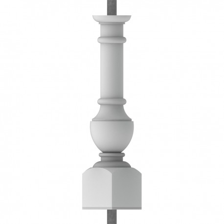 "FiberThane®: 5""W x 23""H York Baluster Style J "