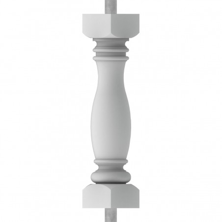 "FiberThane®: 5""W x 24""H Bradford Baluster Style G "