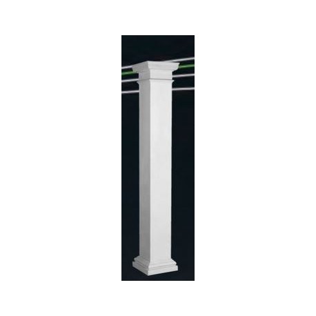 Endura-Lite Column Square Shaft (Fiberglass) Non-Tapered Smooth  SHAFT
