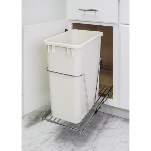 35 & 50 Quart Single Pullout Waste Container System         