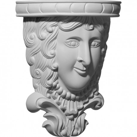 11 1/8W x 5 1/2D x 13 3/8H Angel Corbel