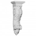 8W x 6D x 22 7/8H Acanthus Ribbon Corbel