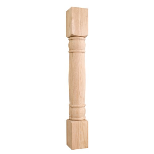 P14  Rounded Doric Wood Post