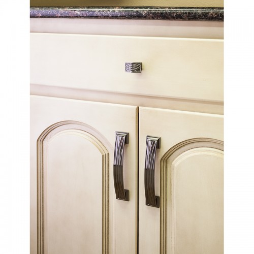 Aberdeen Lined Cabinet Knob 535L-BNB