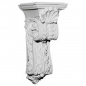 7 7/8W x 8 3/4D x 18 1/4H Scroll Leaf Corbel