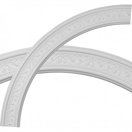 51OD x 43ID x 4W x 7/8P Marcella Ceiling Ring (1/4 of complete circle)