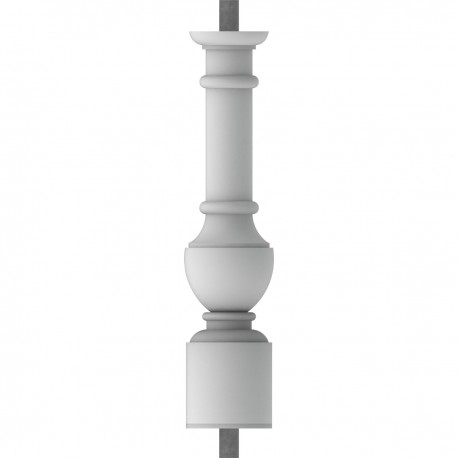 "FiberThane®: 5""W x 23""H York Baluster Style K "