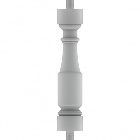 "FiberThane®: 5""W x 24""H Hamilton Baluster Style I  "