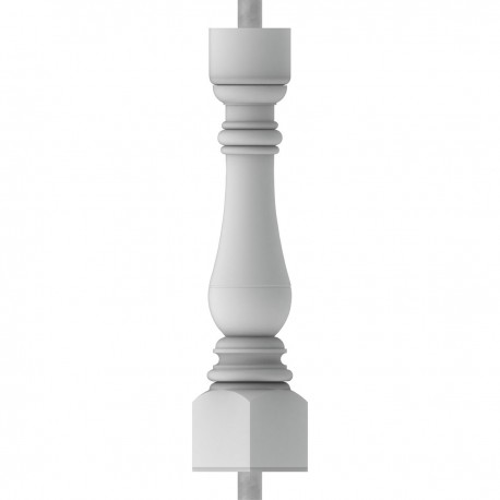 "FiberThane®: 5""W x 26""H Bradford Baluster Style E "