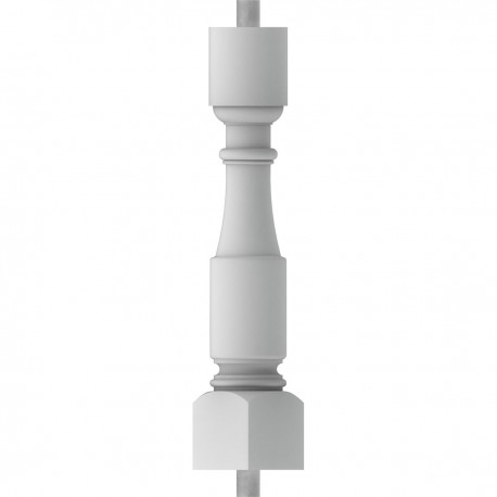 "FiberThane®: 5""W x 28""H Hamilton Baluster Style B  "