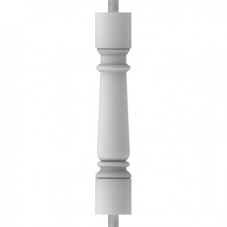 "FiberThane®: 5""W x 28""H Wellington Baluster Style C  "