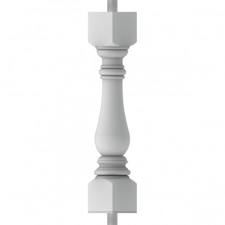 FiberThane®: 5"W x 28"H Bradford Baluster Style A 