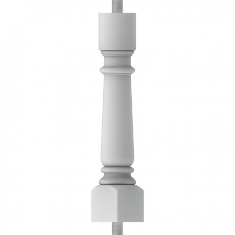 FiberThane®: 5"W x 28"H Wellington Baluster Style B  