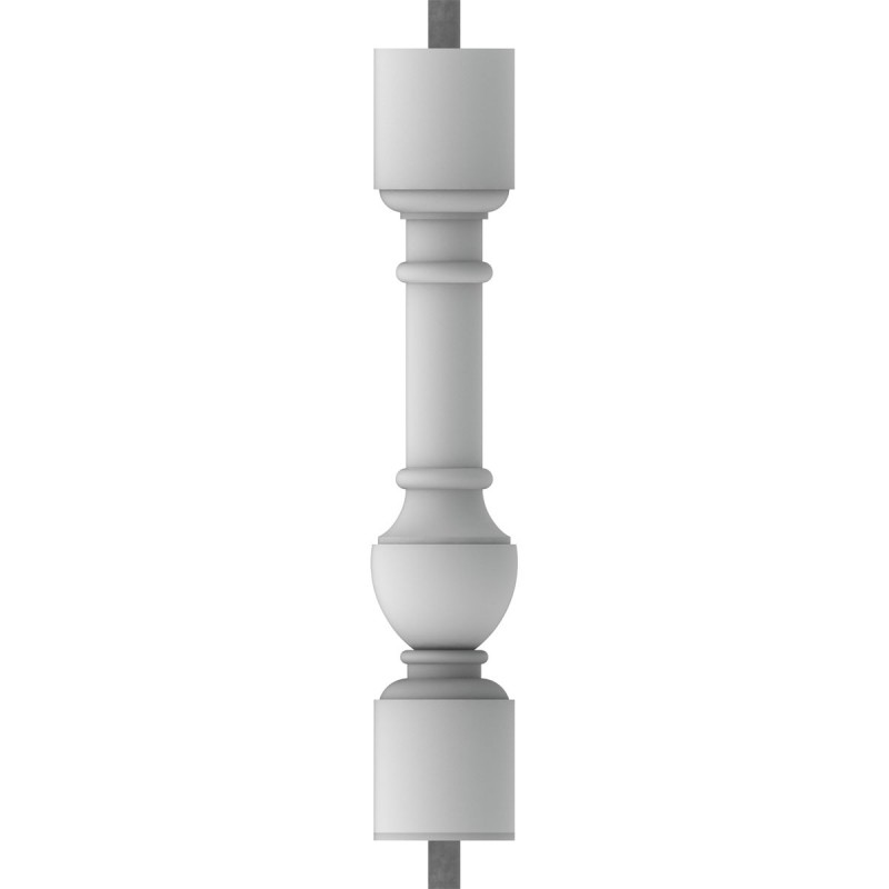 FiberThane®: 5"W x 28"H York Baluster Style C 