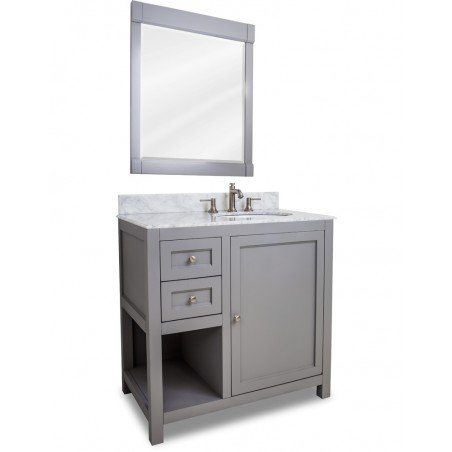 36" Astoria Modern Jeffrey Alexander Vanity VAN103-36-T