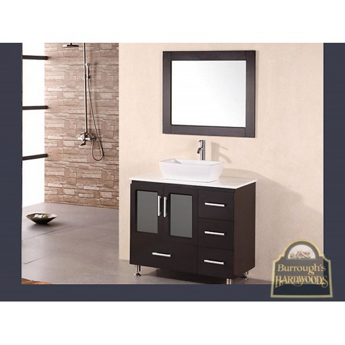 Stanton 36" Single Sink Vanity Set in Espresso