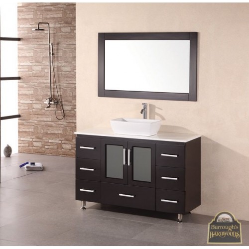 Stanton 48" Single Sink Vanity Set in Espresso