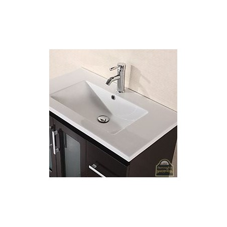 Stanton 32" Single Sink Vanity Set in Espresso