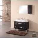 Paris 36" Single Sink Vanity Set in Espresso