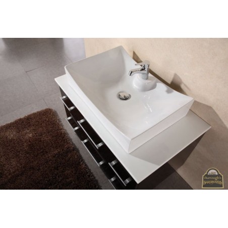 Paris 36" Single Sink Vanity Set in Espresso