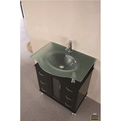 Huntington 30" Single Sink Vanity Set in Espresso