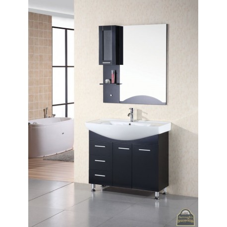 Sierra 40" Single Sink Vanity Set in Espresso