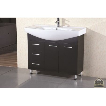 Sierra 40" Single Sink Vanity Set in Espresso