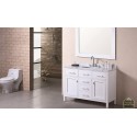 London 48" Single Sink Vanity Set in White