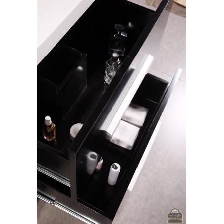 Perfecta 72' Double Sink Vanity Set in Espresso