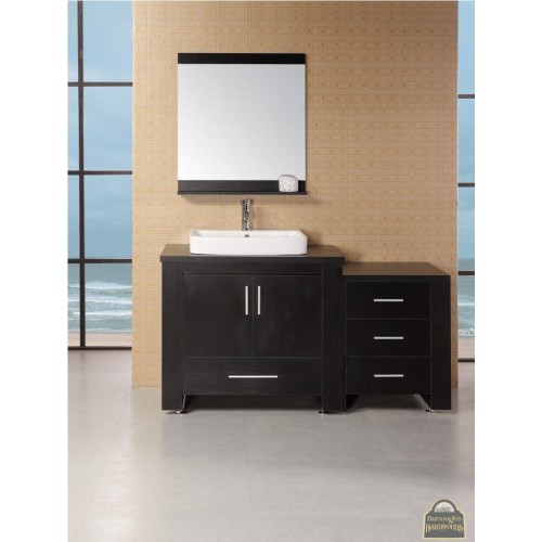 Washington 36" Single Sink Vanity Set in Espresso