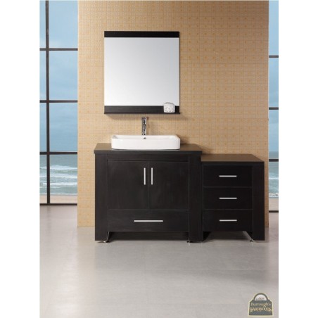 Washington 36" Single Sink Vanity Set in Espresso