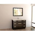 Moscony 48" Single Sink Vanity Set in Espresso