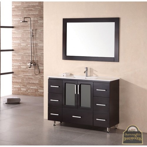 Stanton 48" Single Sink Vanity Set in Espresso