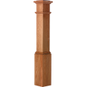 Plain Panel Box Newel 7-1/2"X53-1/2"