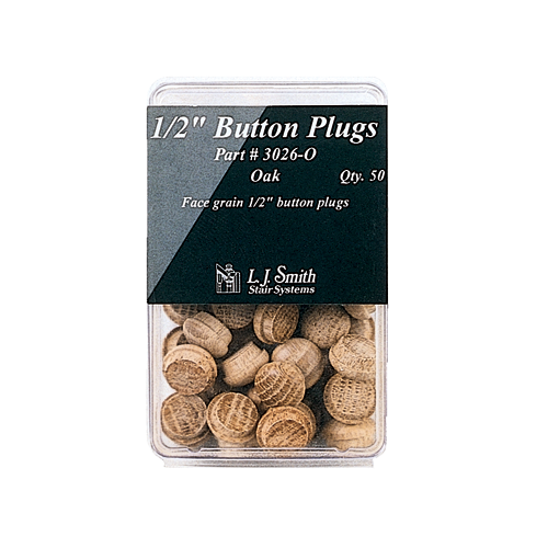 50 - 1/2" Button Plugs