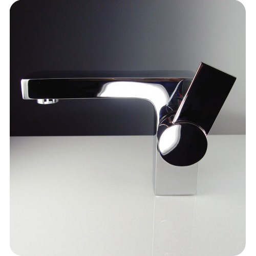 Fresca Isarus Single Hole Mount Bathroom Vanity Faucet - Chrome