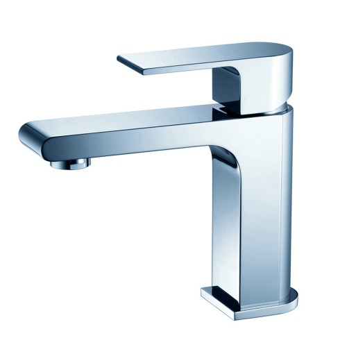 Fresca Allaro Single Hole Mount Bathroom Vanity Faucet - Chrome