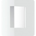Fresca Coda 14" White Corner Medicine Cabinet w/ Mirror Door