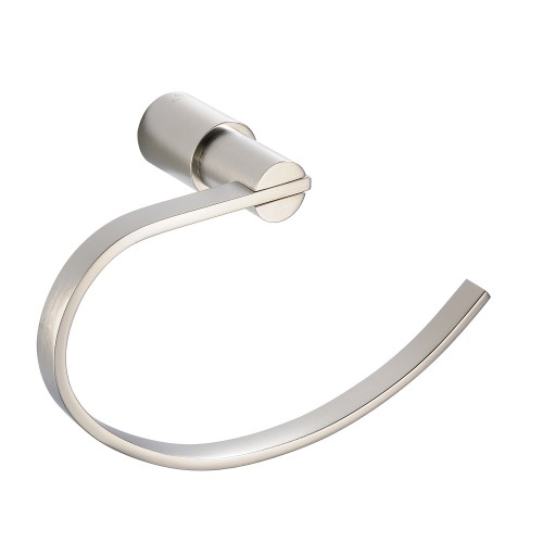 Fresca Magnifico Towel Ring - Brushed Nickel