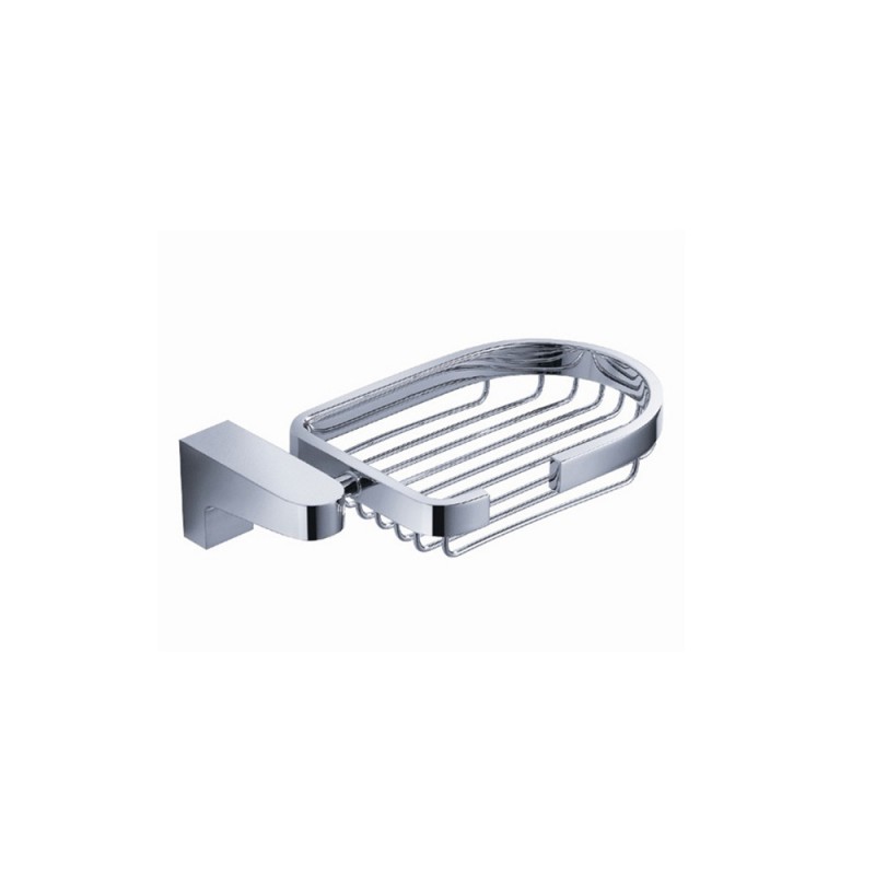 Fresca Generoso Soap Basket - Chrome