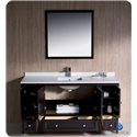 Fresca Oxford 60" Espresso Traditional Bathroom Vanity w/ 2 Side Cabinets