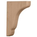 1 3/4"W x 8 1/2"D x 11"H Plymouth Wood Bracket