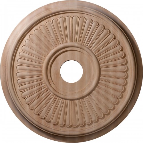 Carved Berkshire Ceiling Medallion (Fits Canopies up to 7 1/4")